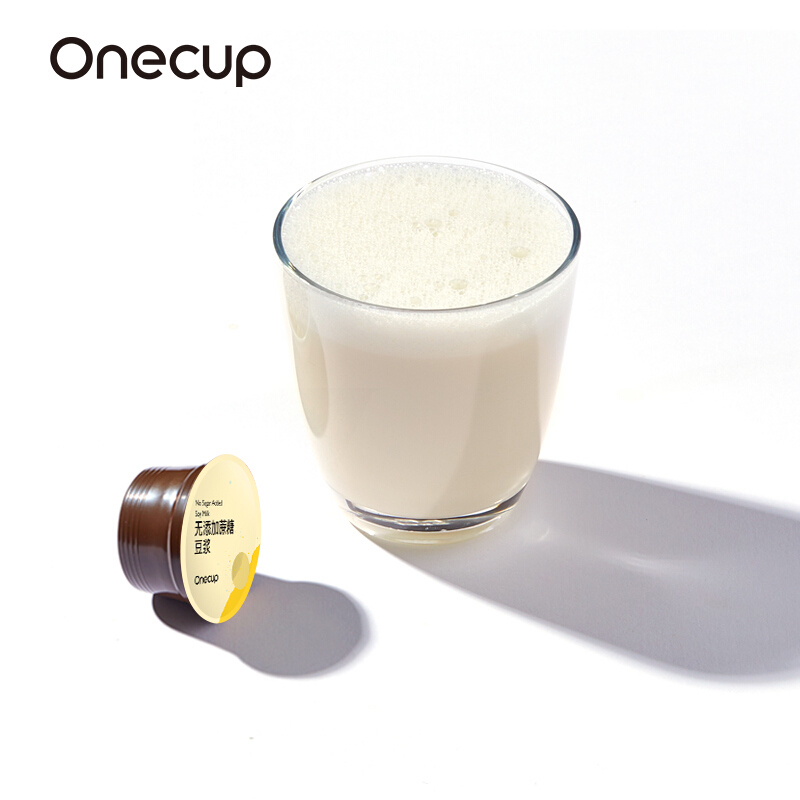 Onecup 胶囊饮品 营养高蛋白 非转基因大豆 10颗装 255g 无添加蔗糖豆浆