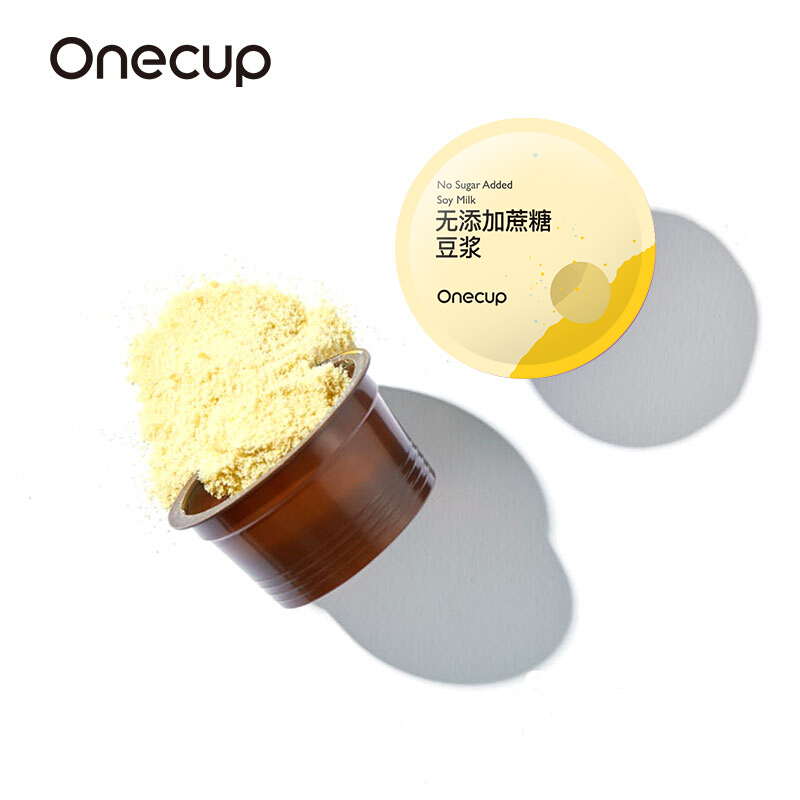 Onecup 胶囊饮品 营养高蛋白 非转基因大豆 10颗装 255g 无添加蔗糖豆浆