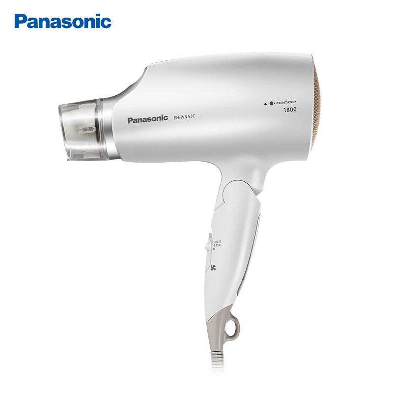 Panasonic/松下EH-WNA3C纳米水负离子大功率家用护发不伤发静音风筒