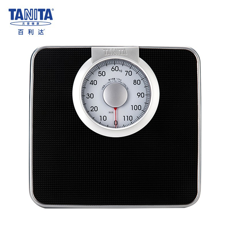 百利达(TANITA)体重秤精准机械秤家用成人秤指针体重计健康秤 HA-620黑色